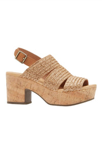 Chocolat Blu - Women's Gayla Sandals - beige - heels - leather
