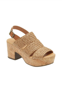 Chocolat Blu - Women's Gayla Sandals - beige - heels - leather