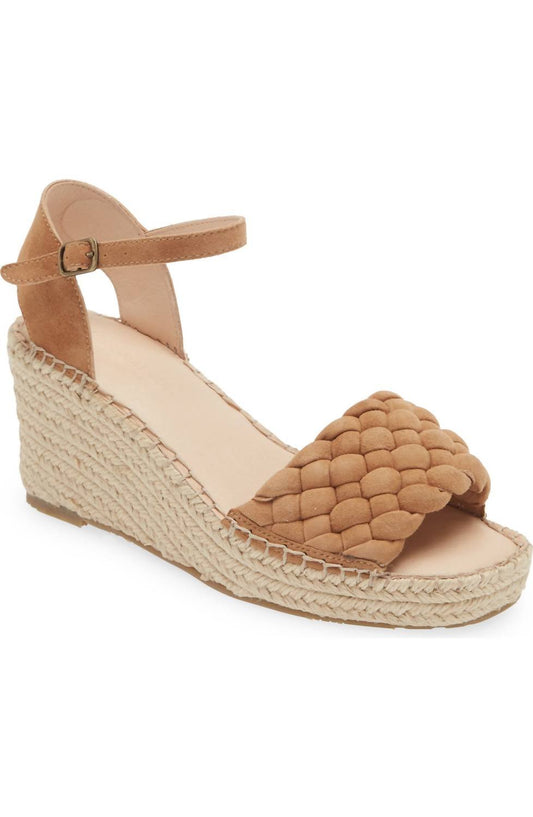 Chocolat Blu - Women's Irina Espadrille Sandal - brown - espadrilles - leather