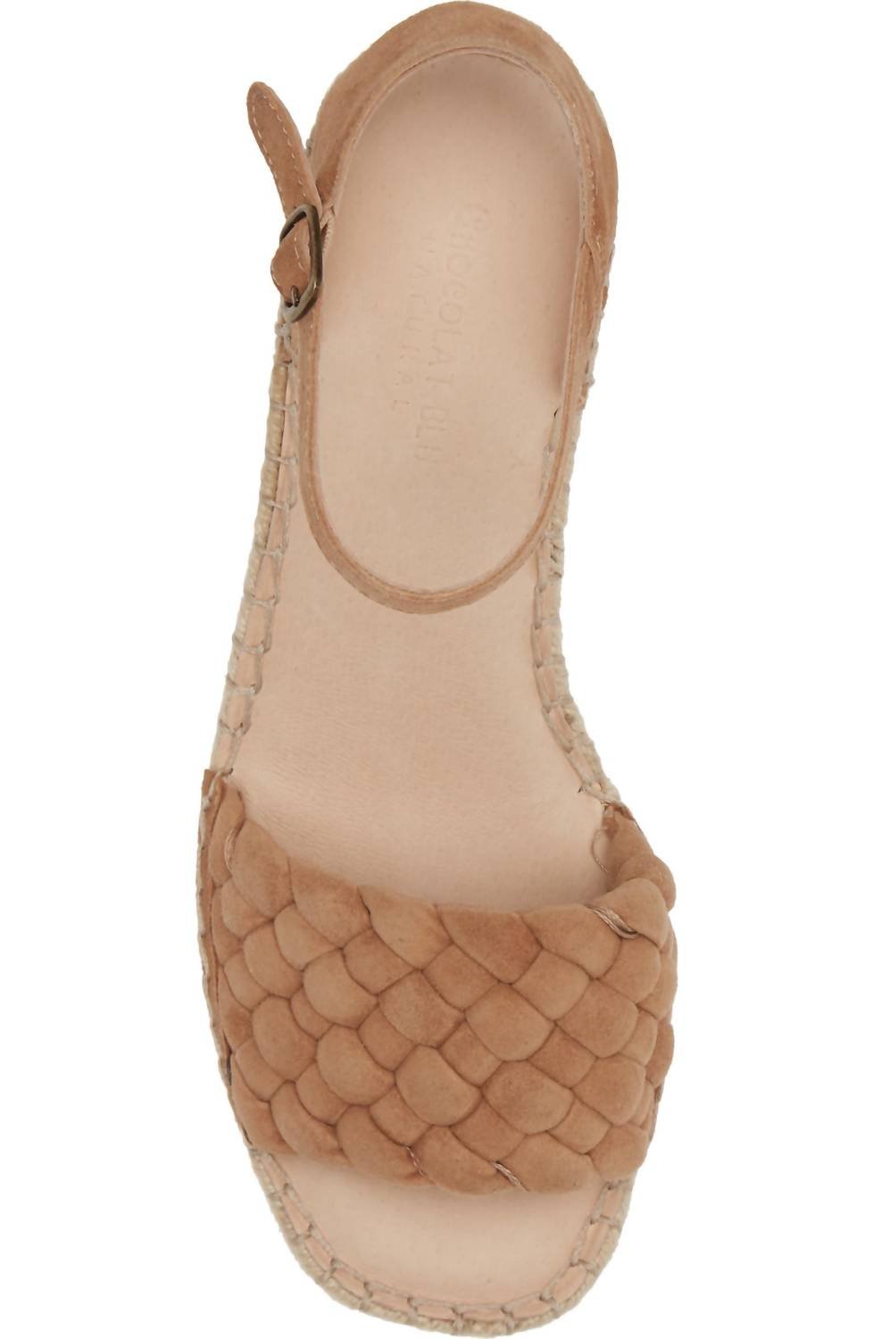 Chocolat Blu - Women's Irina Espadrille Sandal - brown - espadrilles - leather