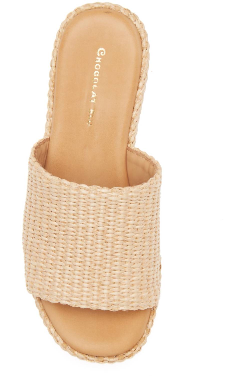 Chocolat Blu - Women's Jam Platform Wedge - beige - shoes - wedges