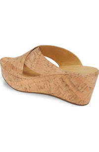 Chocolat Blu - Women's Wayland Platform Wedge - beige - shoes - wedges