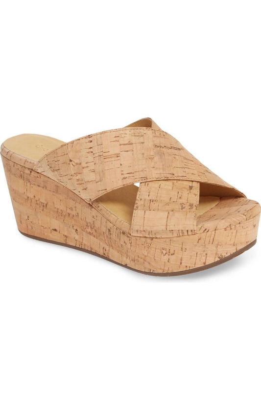 Chocolat Blu - Women's Wayland Platform Wedge - beige - shoes - wedges