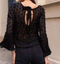 Choklate Paris - Bell Sleeve Lace Blouse