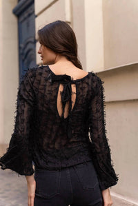 Choklate Paris - Bell Sleeve Lace Blouse