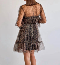 Choklate Paris - Leopard Tulle Dress