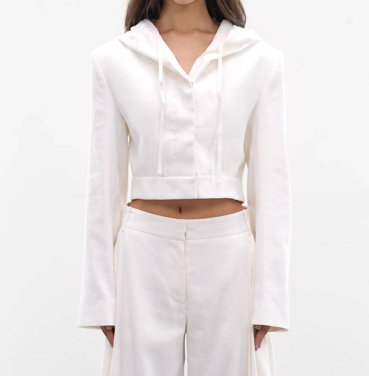 Christopher Esber - Noa Linen Hoodie