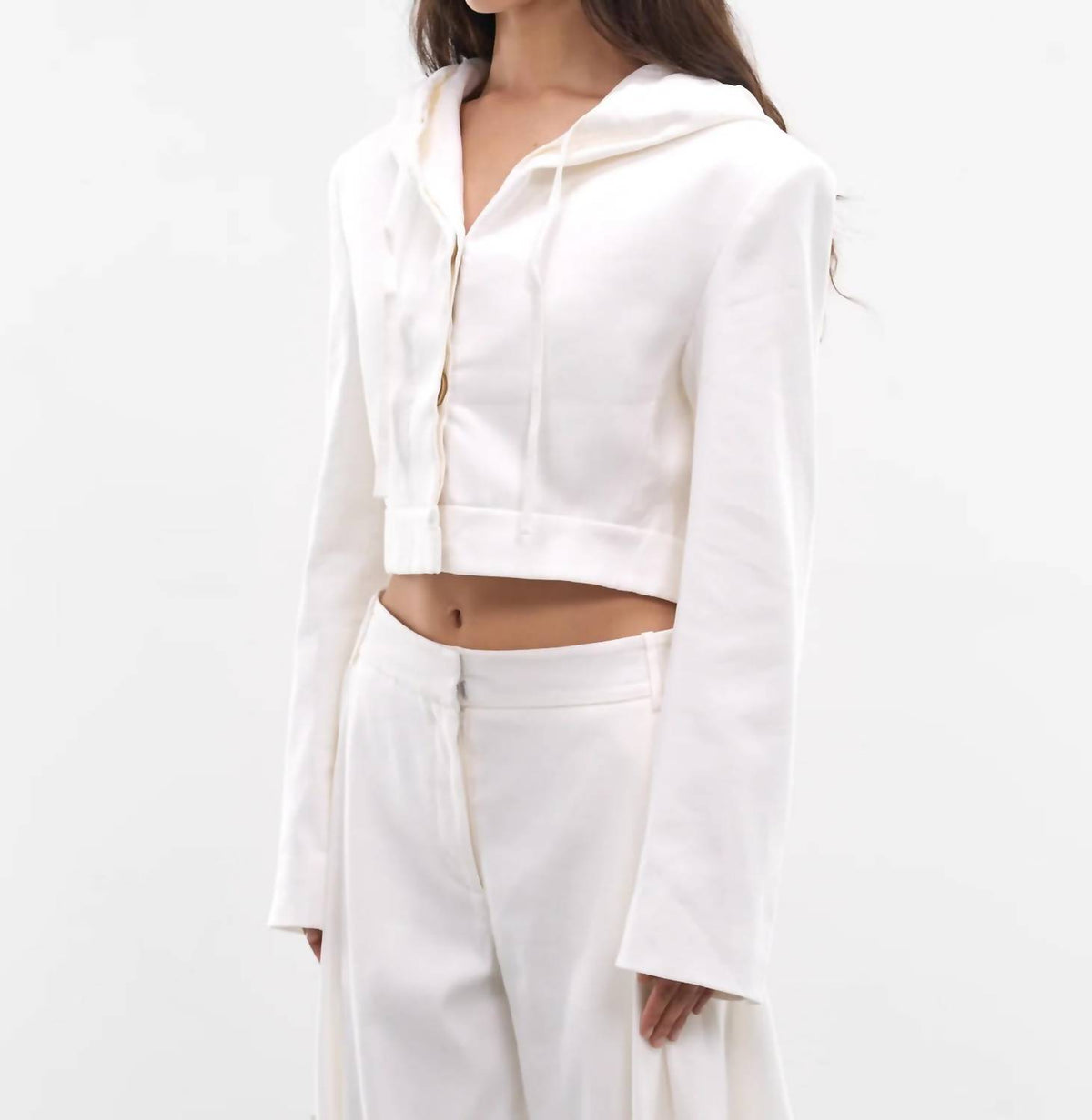 Christopher Esber - Noa Linen Hoodie