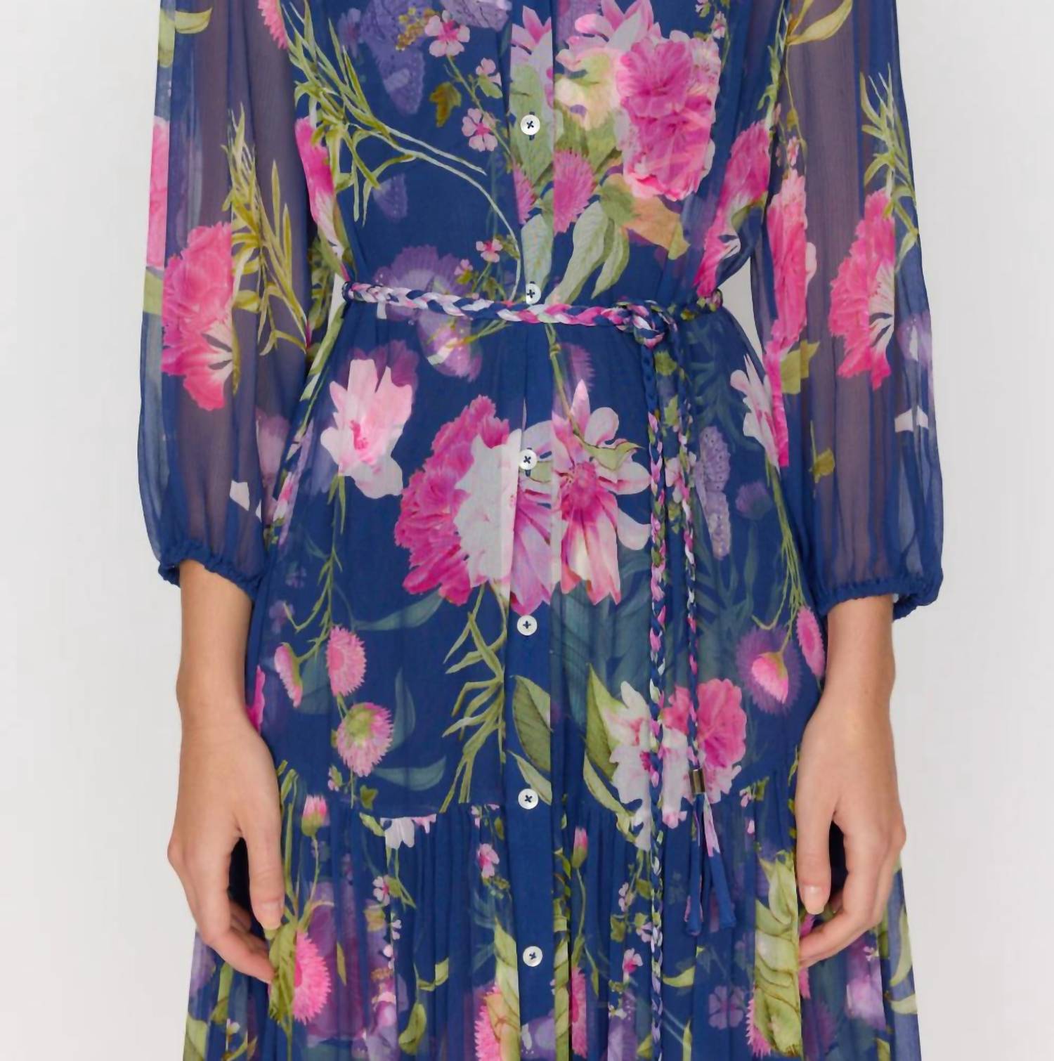 Christy Lynn - Lana Dress - blue - clothing - dresses