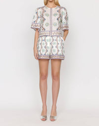 Christy Lynn - Ray Top - blouses - clothing - linen