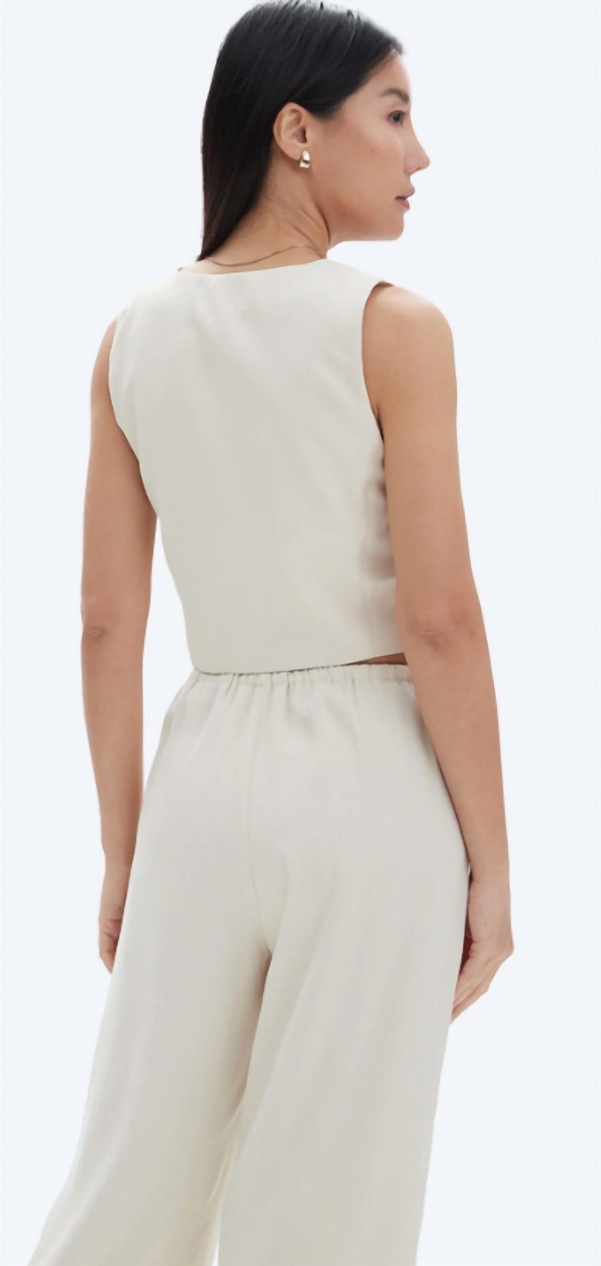 Chrldr - Trixie Button Up Vest