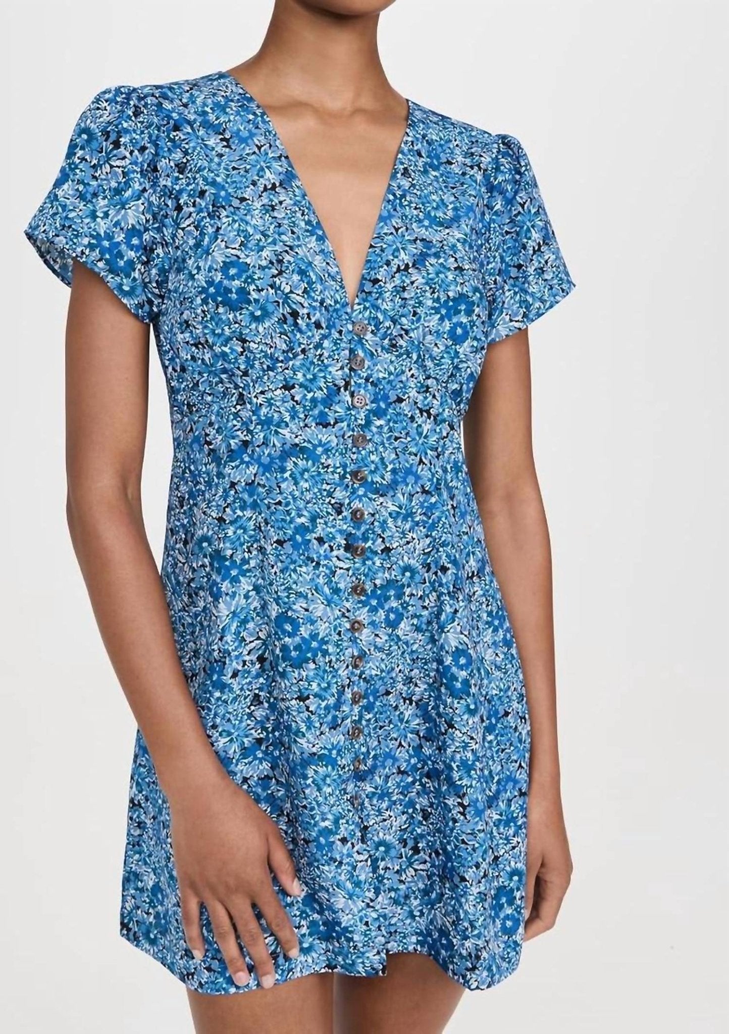 Ciao Lucia - FLEURINE DRESS - blue - clothing - collection:vacationdresses(Auto)