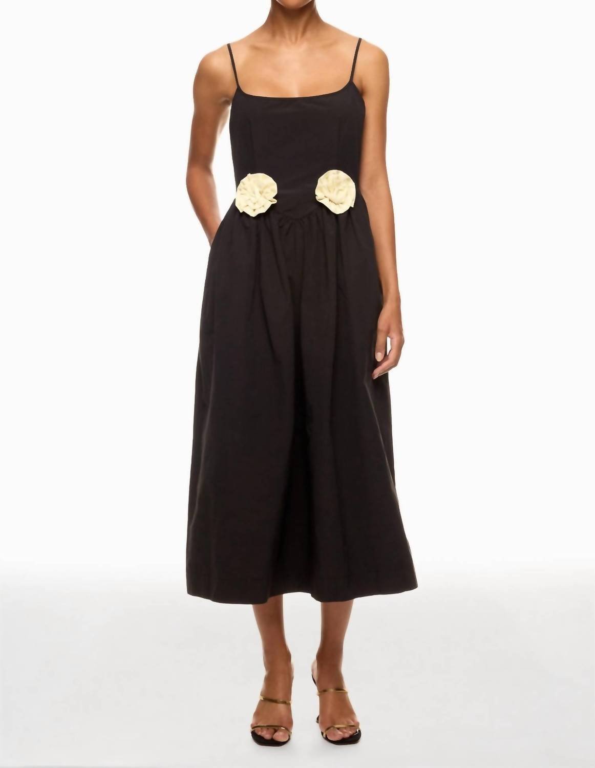 Ciao Lucia - Neroni Dress - black - clothing - cotton - blend