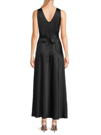 Ciao Lucia - Reine Satin Dress - black - clothing - dresses