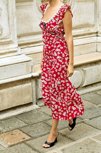 Ciao Lucia - Violette Midi Dress - clothing - dresses - geometric