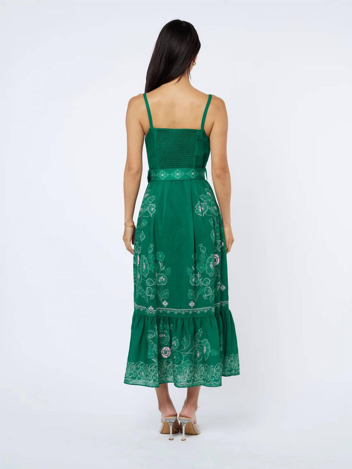 Ciebon - Esme Printed Button Down Maxi Dress
