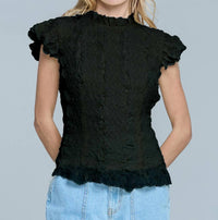 Ciebon - Laryna Textured Knit Top