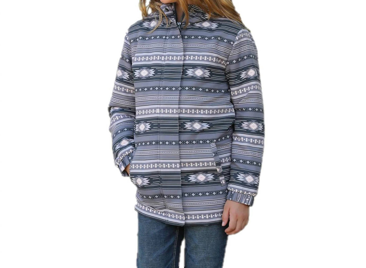 Cinch - Aztec Printed Hooded Coat