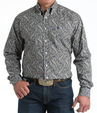 Cinch - Classic Paisley Print Button Shirt