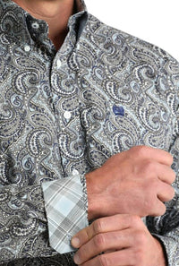 Cinch - Classic Paisley Print Button Shirt
