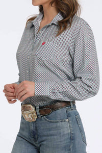 Cinch - Medallion Print Button-down Western Shirt