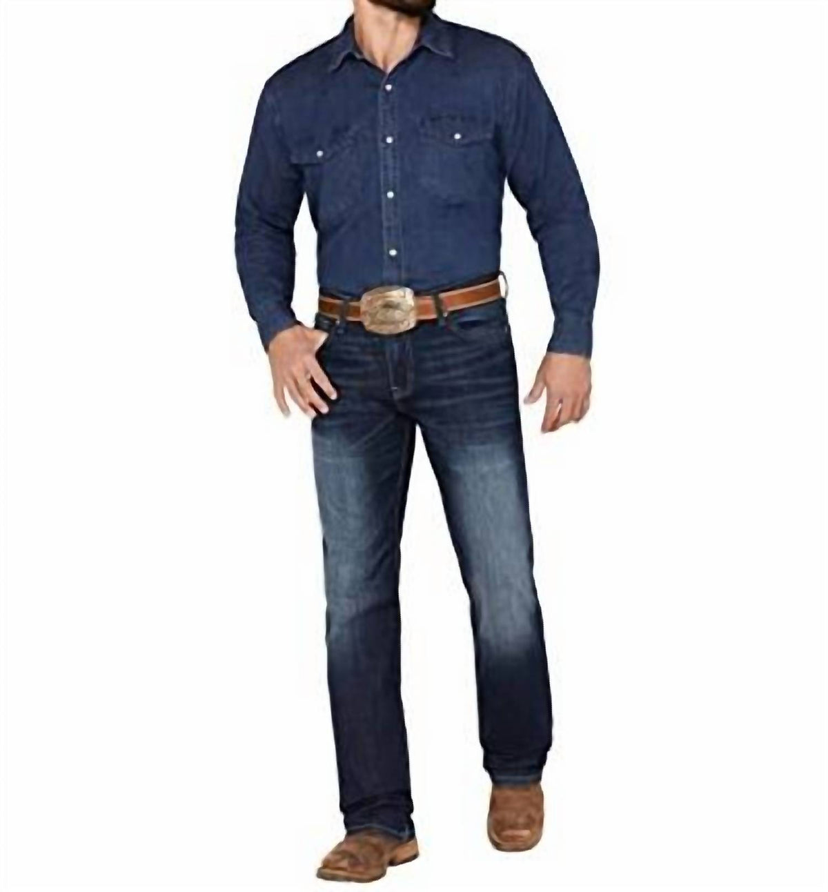 Cinch - Men's Ian Slim Boot Performance Stretch Denim Jeans