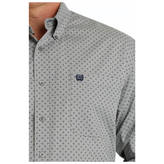 Cinch - Men's Long Sleeve Buttondown Western Shirt - casual - button - down - shirts - clothing - cotton