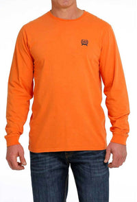 Cinch - Men's Long Sleeve Logo Tee