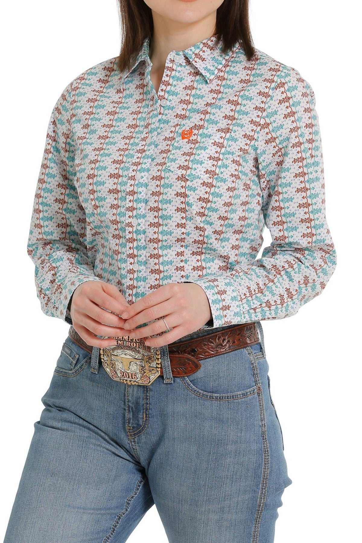 Cinch - Women's Long Sleeve Western Button Shirt