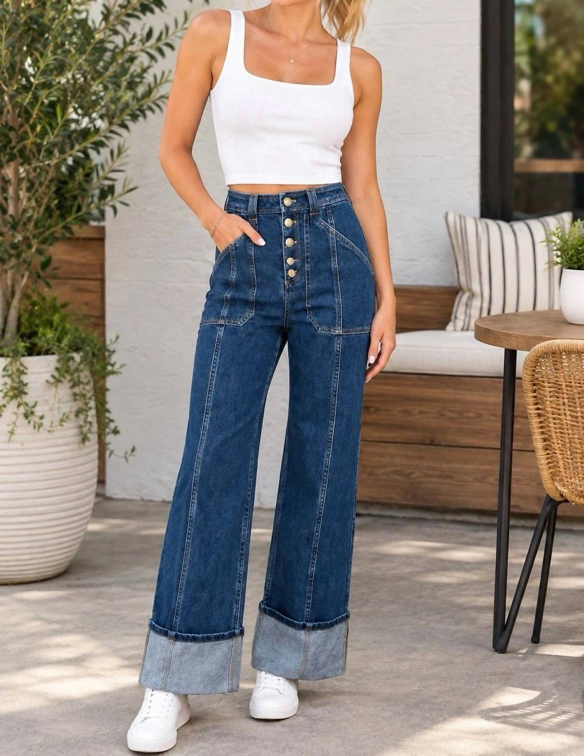Cinq A Sept - CUFFED BENJI PANT