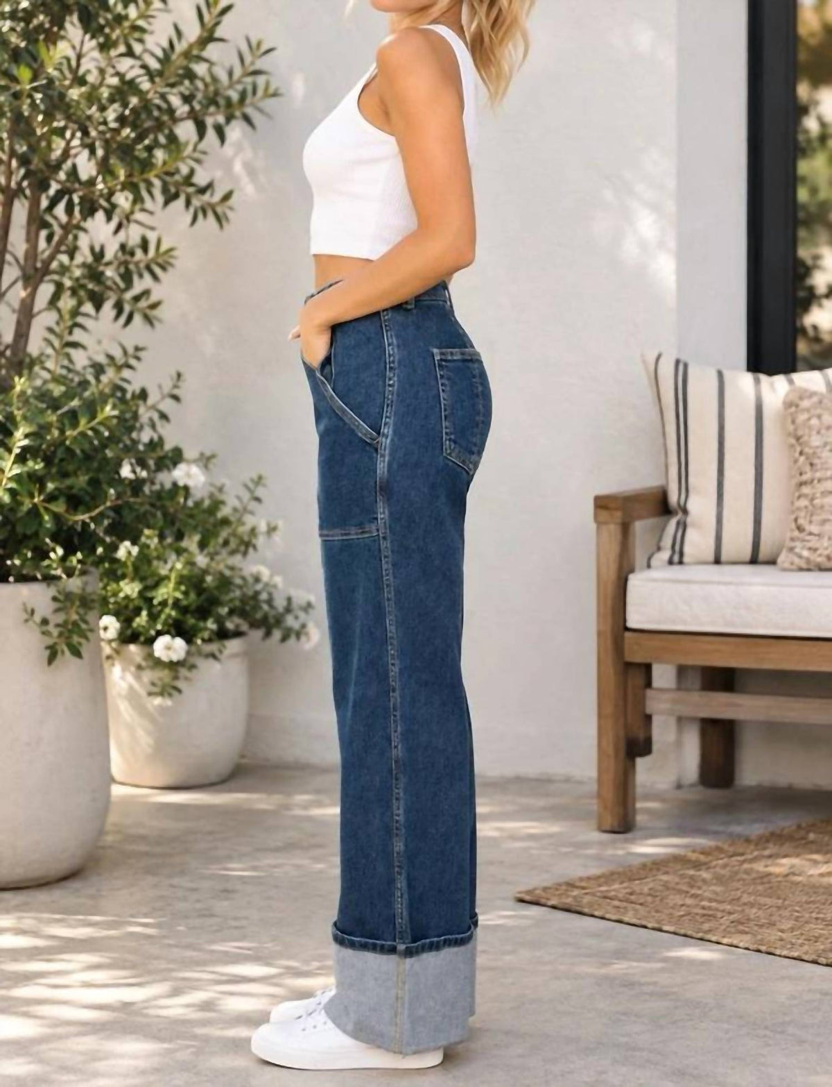 Cinq A Sept - CUFFED BENJI PANT
