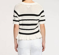 Cinq A Sept - Elvire Knit Polo Pullover Top