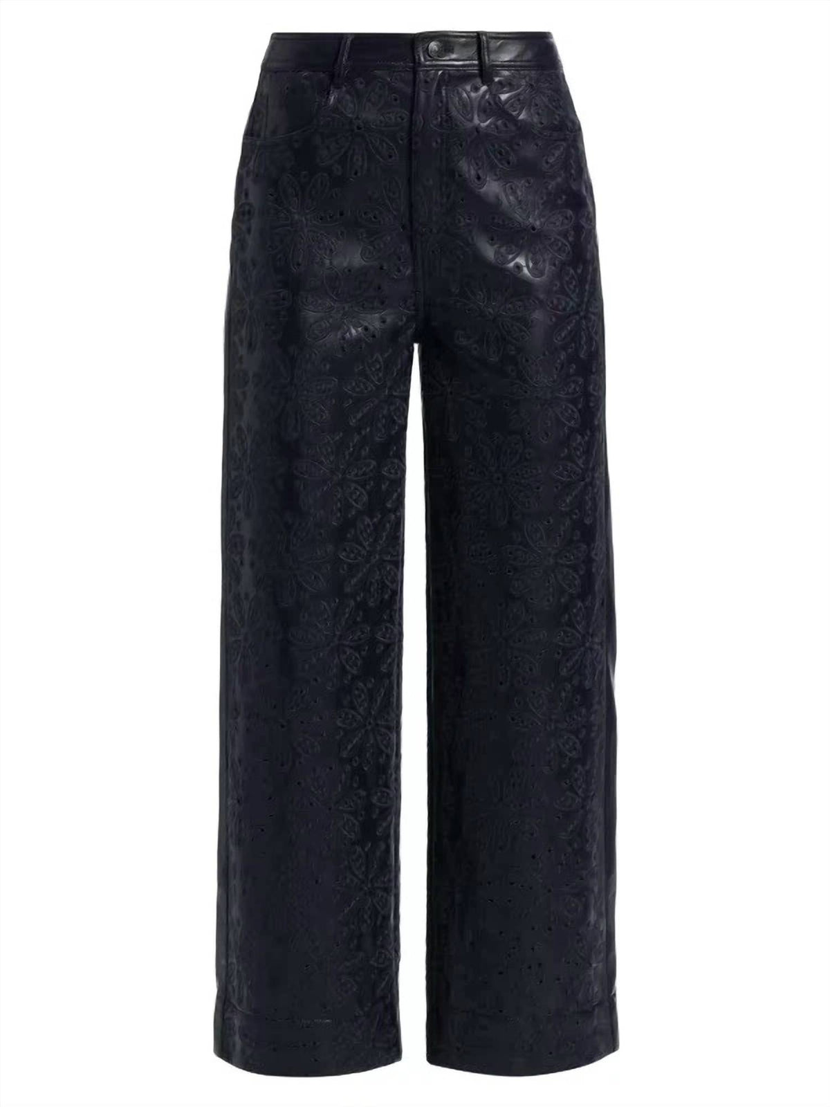 Cinq A Sept - EMBROIDERED VEGAN LEATHER BETSY