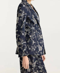 Cinq A Sept - GARDEN EMBROIDERED CHEYENNE JEAN BLAZER
