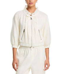 Cinq A Sept - Kaylie Ruffled Collar Jacket