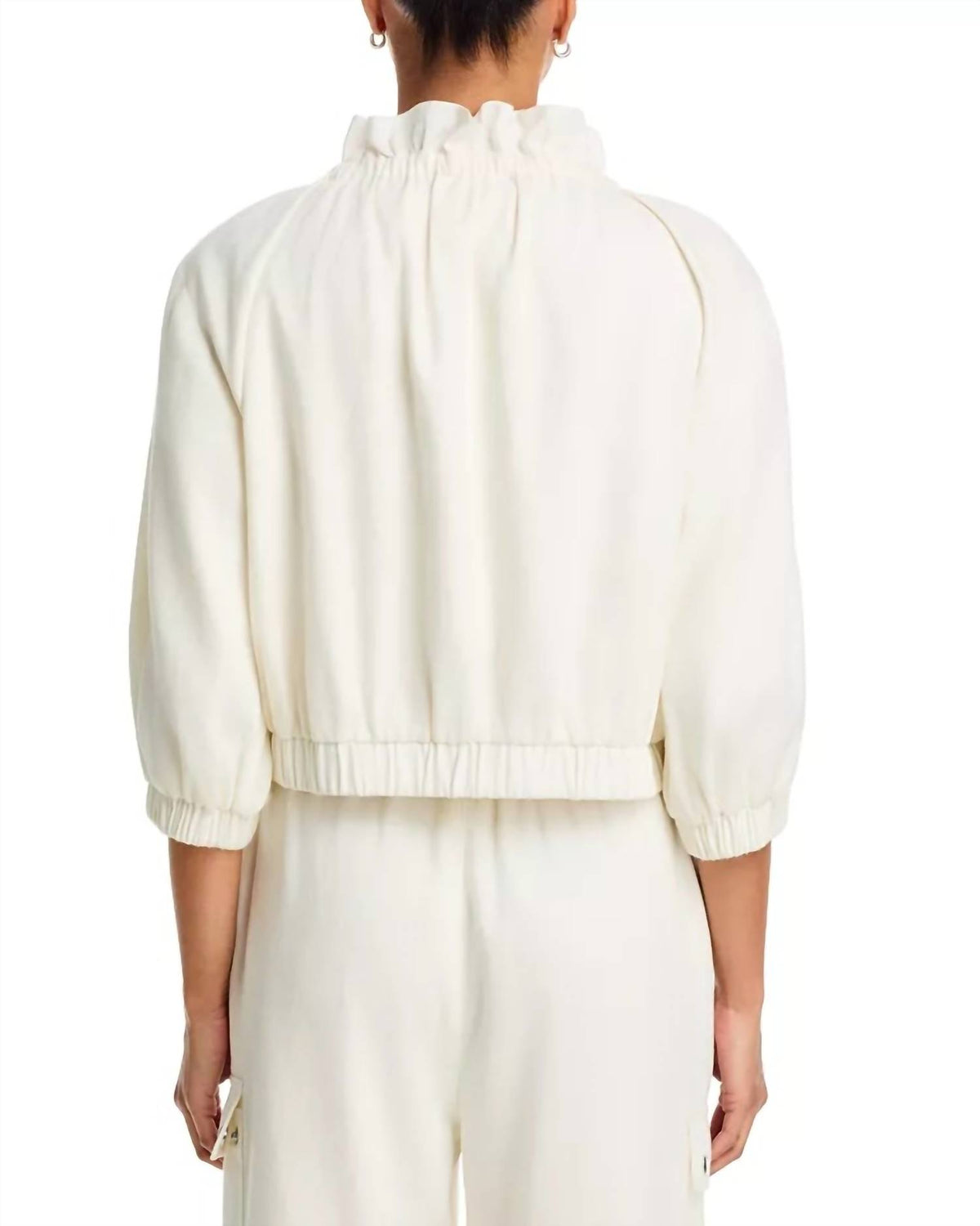 Cinq A Sept - Kaylie Ruffled Collar Jacket