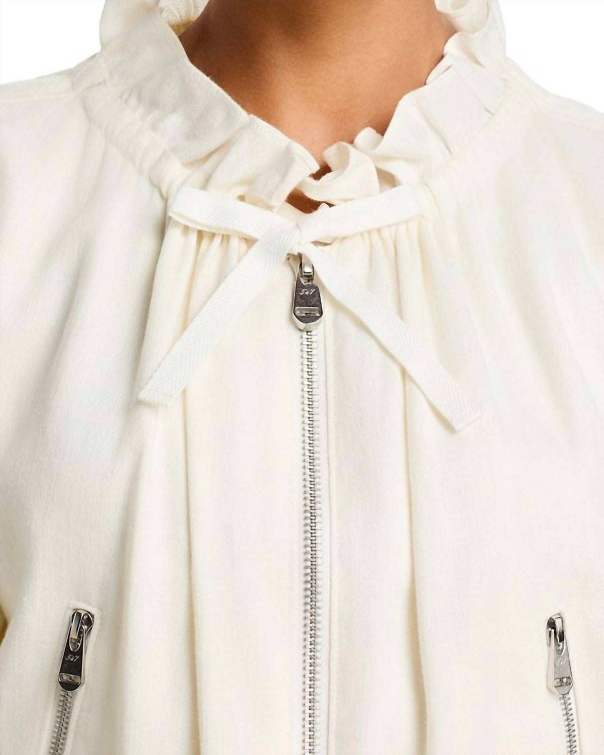 Cinq A Sept - Kaylie Ruffled Collar Jacket