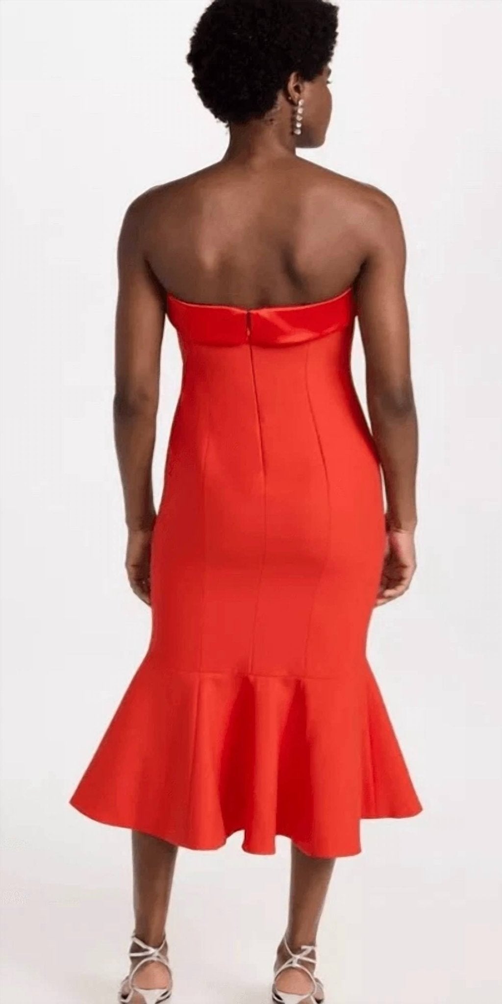 Cinq A Sept - Mazzy Strapless Trumpet Midi Dress - clothing - dresses - midi