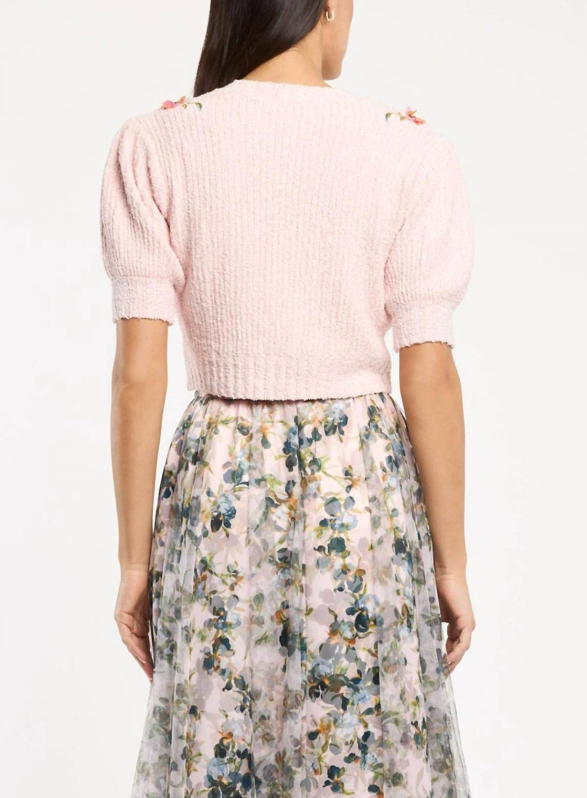 Cinq A Sept - Millicent Trailing Iris Cardigan