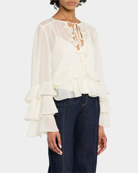Cinq A Sept - Ruffle Steffina Blouse