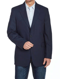 Circle G - Plano Sports Coat - blazers - blue - clothing