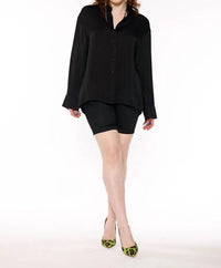 Circular Path - Long Sleeve Over Sized Shirt