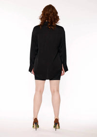 Circular Path - Long Sleeve Over Sized Shirt