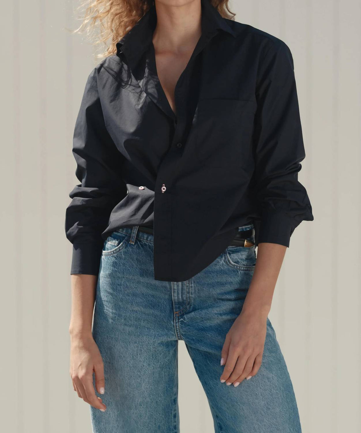 Cissa - Button Down Wrap Shirt