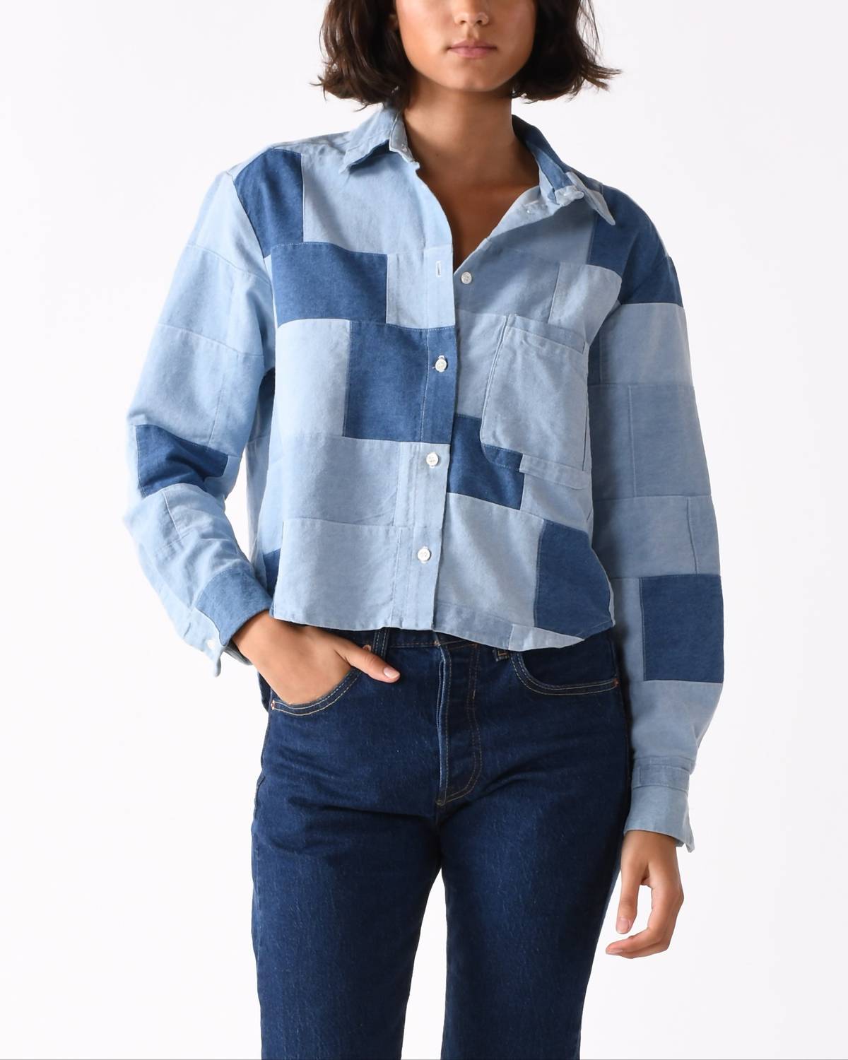 Cissa - Denim Belle Button Down Shirt