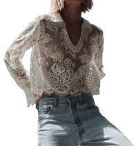 Cissa - The Victorian Lace Pullover Blouse