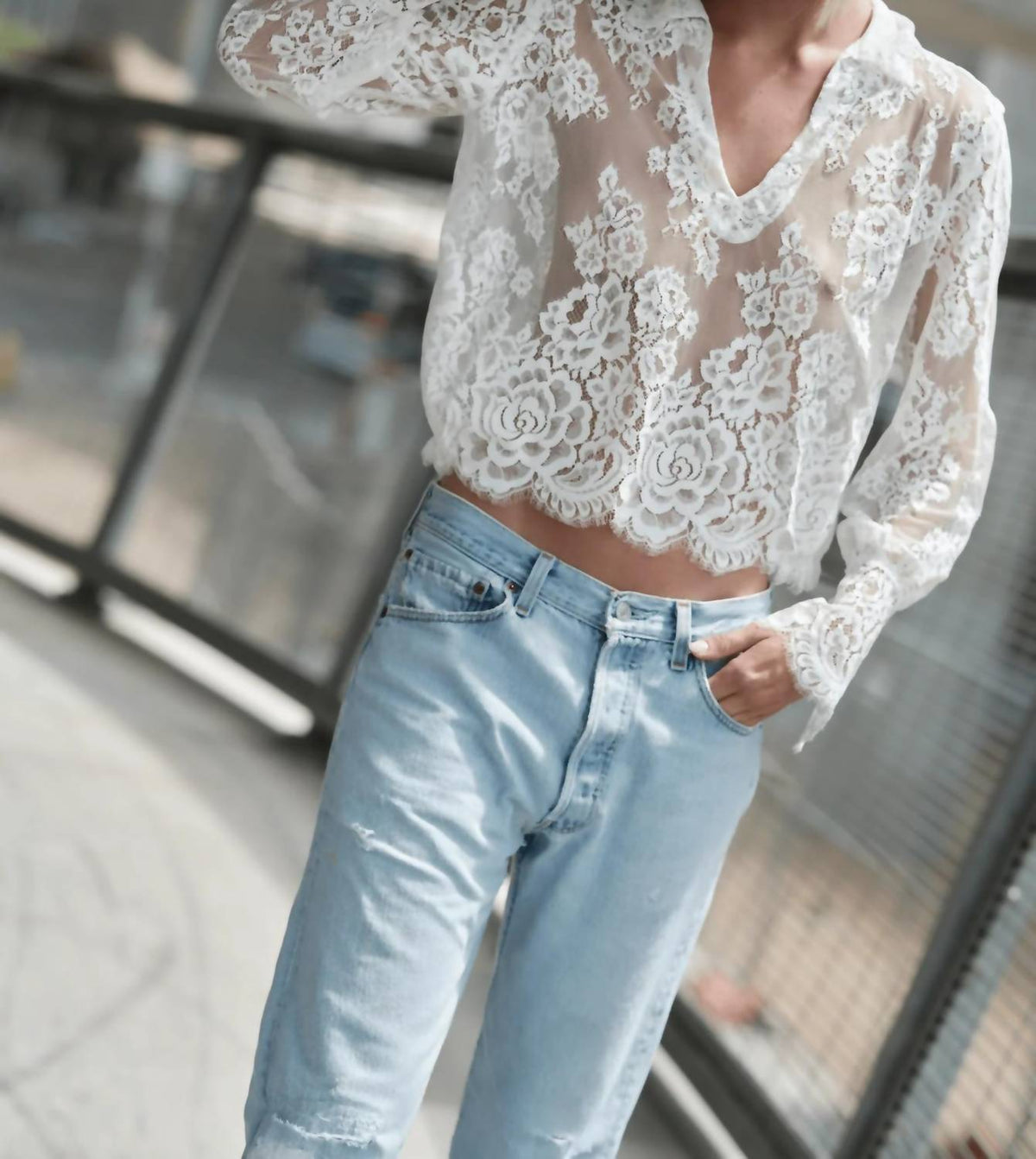Cissa - The Victorian Lace Pullover Blouse