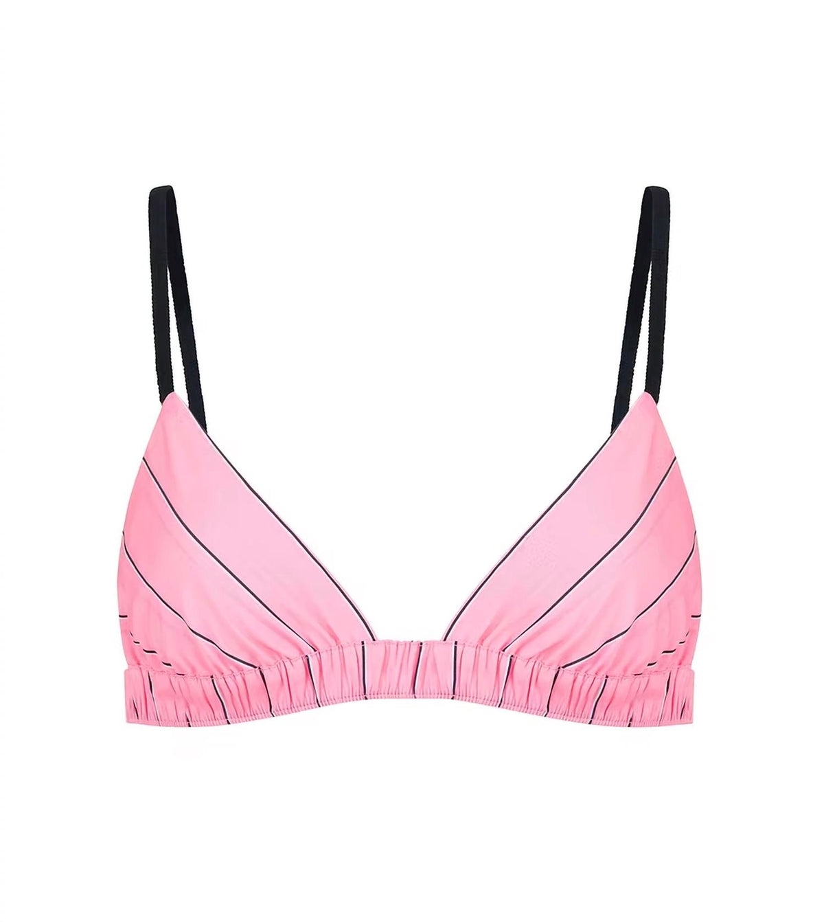 Cissa - Women's Breakers Stripe Triangle Bralette