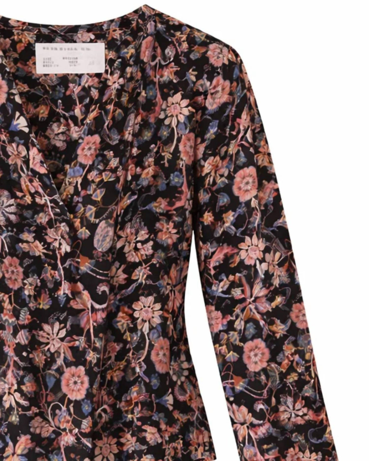 Cissa - Women's Puff Floral Top