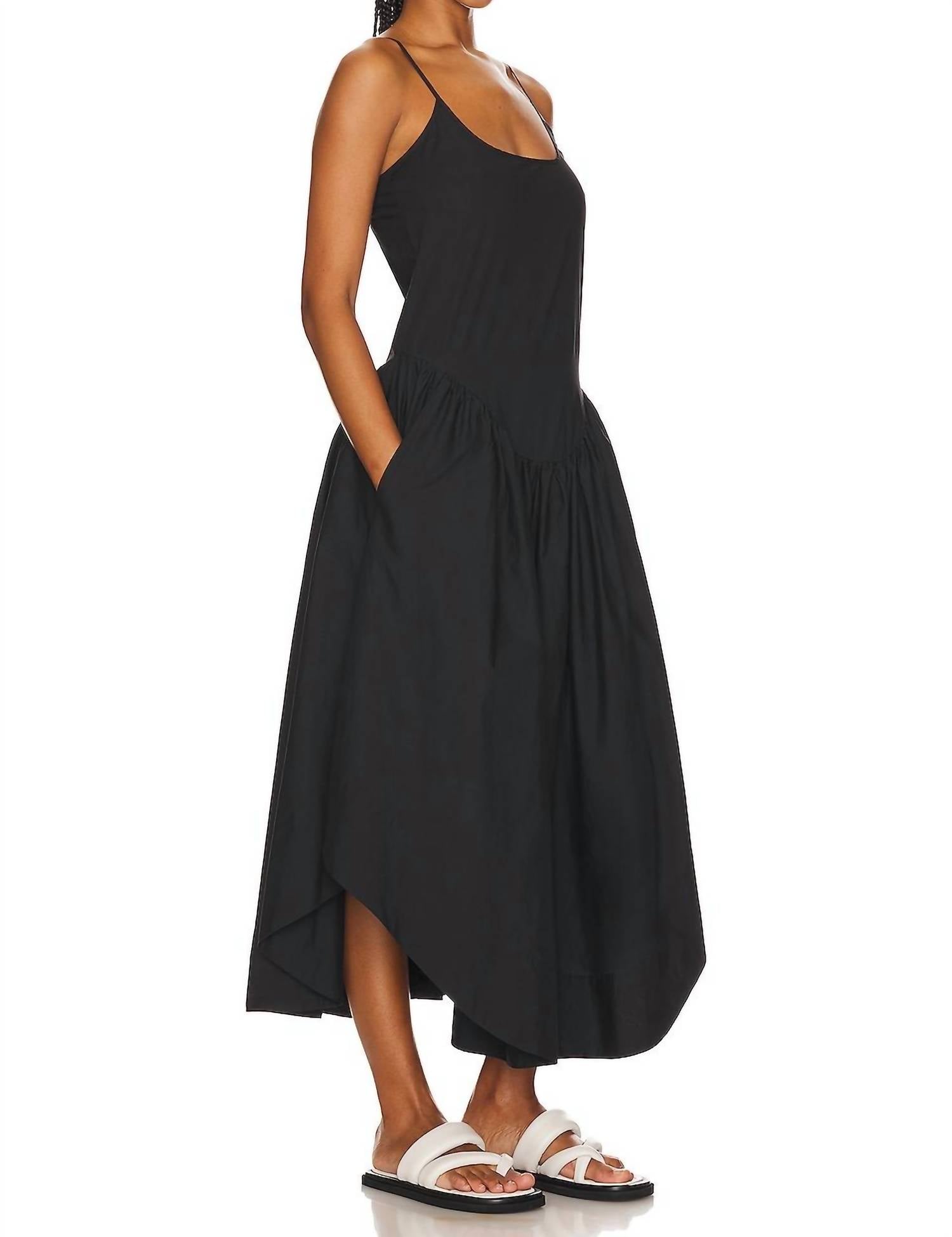 Citizens Of Humanity - Ari Dress - black - clothing - cotton